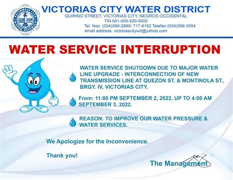 Water Service Information .
